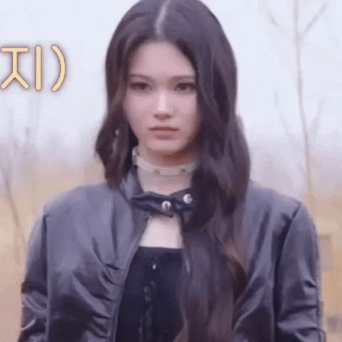 Serious K Pop GIF