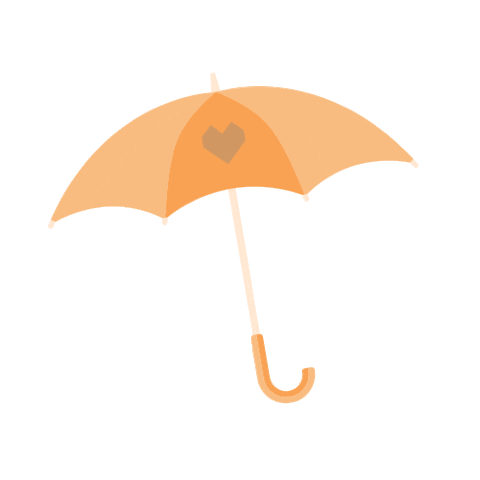 Autumn Umbrella Sticker by Sklum