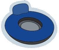 kpham21 float lake tahoe tubing river float Sticker