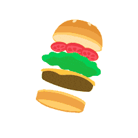 Hungry Food Sticker