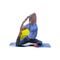 Sport Yoga Sticker by Yogawithmarika