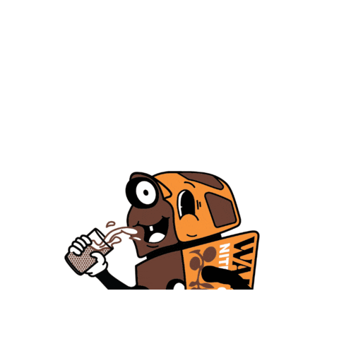 WalnutNitroCoffee coffee cold brew walnut trike Sticker