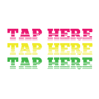 Tap Here Sticker by The Barre Code