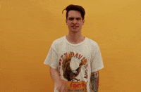 #brendon urie #panic at the disco #shh #be quiet #biggestweekend #biggest weekend GIF by BBC Radio 1’s Biggest Weekend
