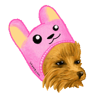 Sad Dog Sticker