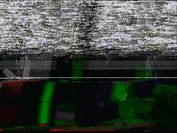 perlasardella glitch vhs gif artist pause GIF