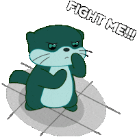 Fight Hype Sticker by Odd Otties