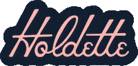 Hold It Sticker by Holdette