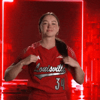 Softball Go Cards GIF by Louisville Cardinals