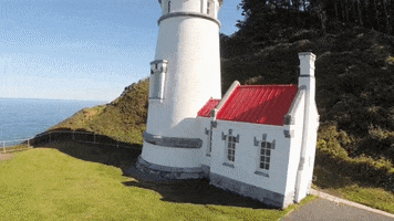 eugenecascadescoast oregon west coast lighthouse oregon coast GIF