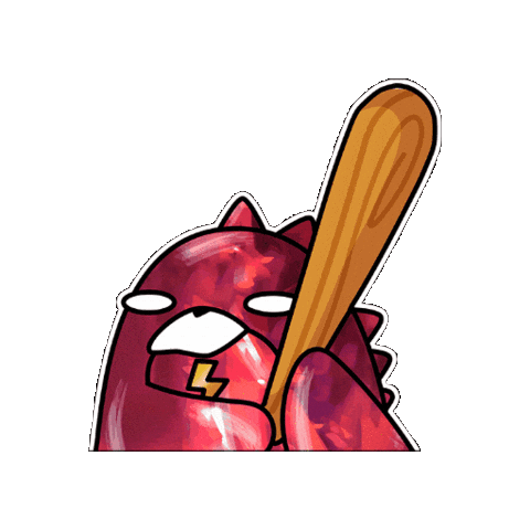 Crypto Bat Sticker