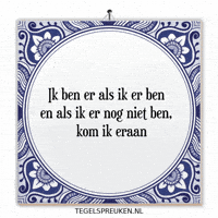 Nl Wijsheid GIF by Tegelspreuken.nl