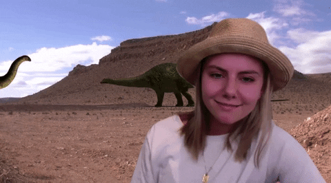 trainingau giphygifmaker dinosaur zoom zoommeeting GIF