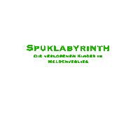Spuklabyrinth Sticker by Lalypso