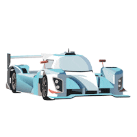 Car Driving Sticker by Forze Hydrogen Racing