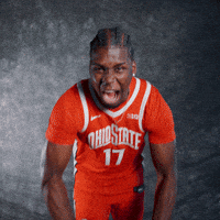 Basketball Yell GIF by Ohio State Athletics