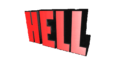 text wordart hell Sticker