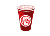 stayfleegetlizzy cup jamaica lizzy fredo Sticker