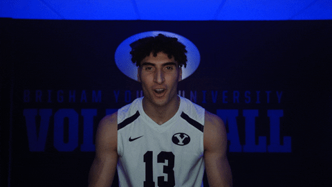 Gocougs Ncaavolleyball GIF by BYU Cougars