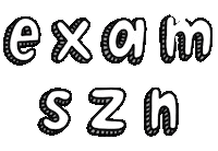 School Studying Sticker