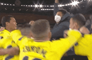 Happy Champions League GIF by DAZN