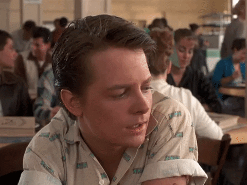 Michael J Fox No GIF by Back to the Future Trilogy