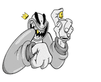 King Paint Sticker by Ron The Killer