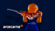 FernandoArcecarne comida basket dino baloncesto GIF