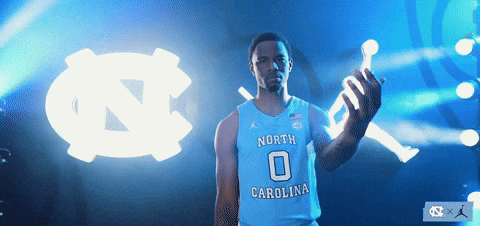 Lets Go Basketball GIF by UNC Tar Heels