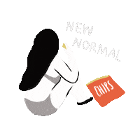 New Normal Snack Sticker by DRAWMAMA