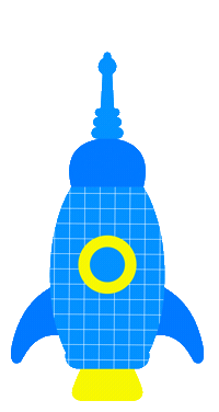 Rocket Sticker by allpears