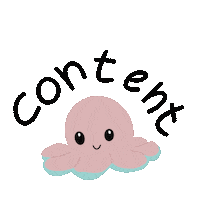 alexandrarcc_ happy octopus unhappy Sticker