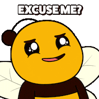 Sorry Excuse Me Sticker by Plan Bee Studios