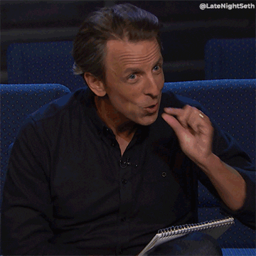 Happy Seth Meyers GIF by Late Night with Seth Meyers