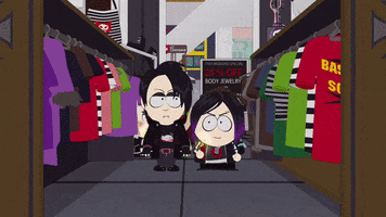 butters stotch shopping GIF by South Park 