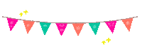 Fiesta Banderines Sticker