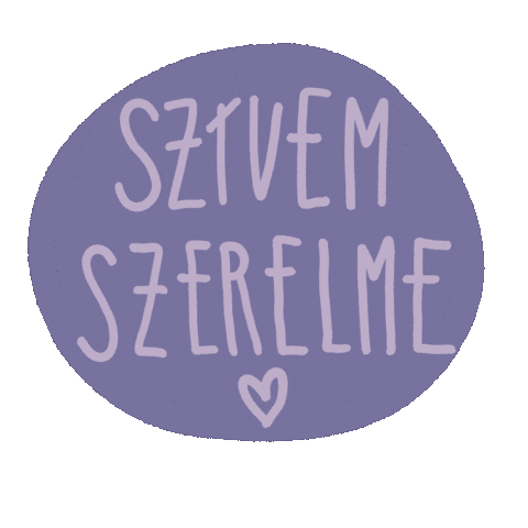 Szeretlek Sticker