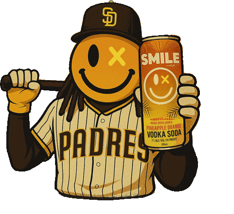 Padres Tatis Sticker by SMILE spirits