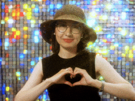 Heart Hands GIF by GIPHY IRL