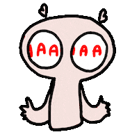 scream lama Sticker