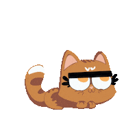 felinia cat no red nope Sticker