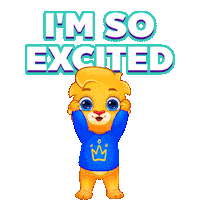 Celebration Dancing Sticker by Lucas and Friends by RV AppStudios