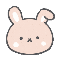 Face うさぎ Sticker