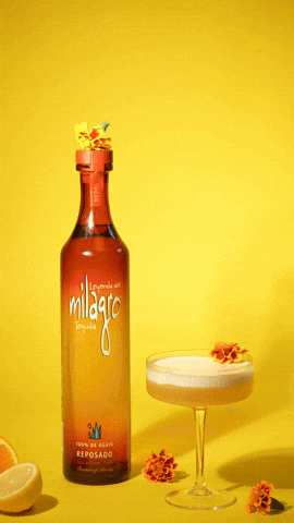 Cheers Flowers GIF by Milagro Tequila