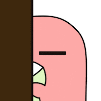 Crypto Look Away Sticker