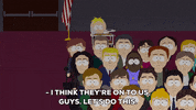 sitting butters stotch GIF by South Park 