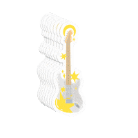 Guitar Sticker by NeliMusic