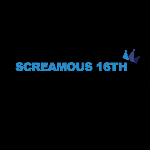SCREAMOUS giphygifmaker screamous 16th anniversary GIF