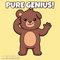 Think Big Brain GIF by BEARISH