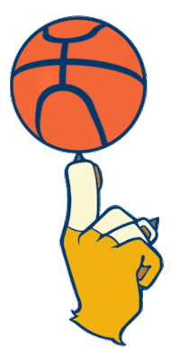 Basketball Spinning Sticker by East Texas A&M University